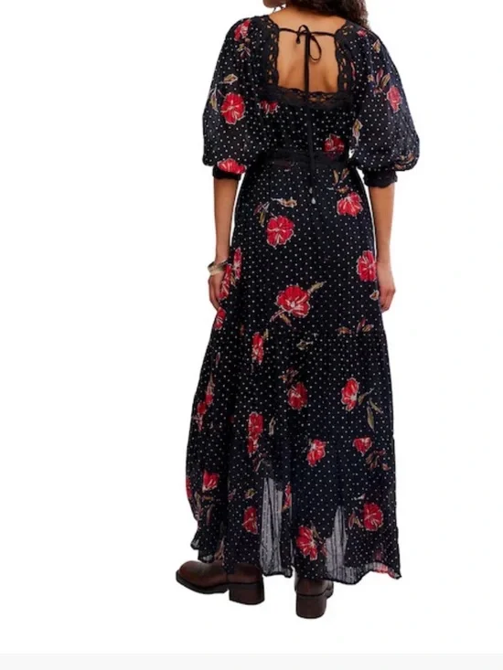 Free People Morning Meadows Maxi Dress ❤️gorgeous! NWT, sz sm - Picture 2 of 5